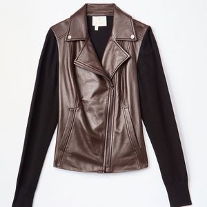 Ectetera Leather & Knit Moro Jacket - NWT